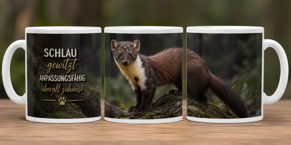 Kaffee-Tasse (Steinmarder)