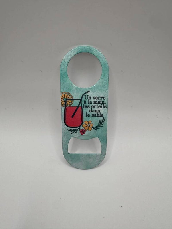 Décapsuleur porte clef