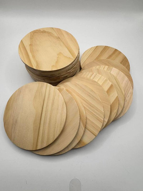 Dessous de verres en bois