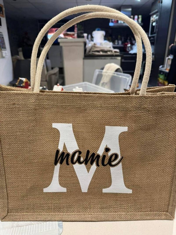 Sac en toile de jute