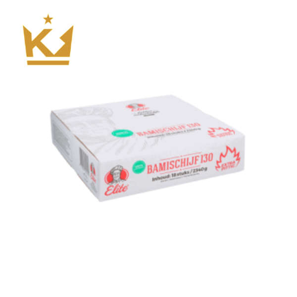 Bamischijf vega spicy 18st