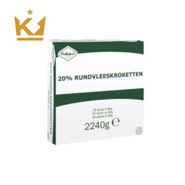 Kroket Mekkafood 28x80gr