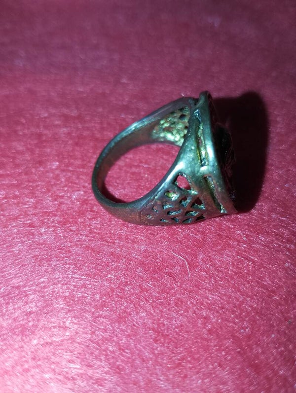 Anello stile versace