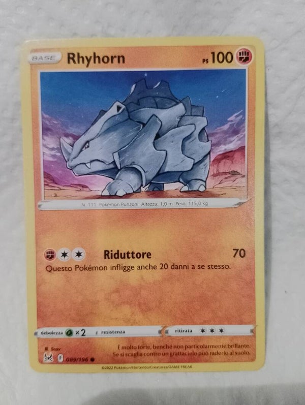 Carta Pokemon
