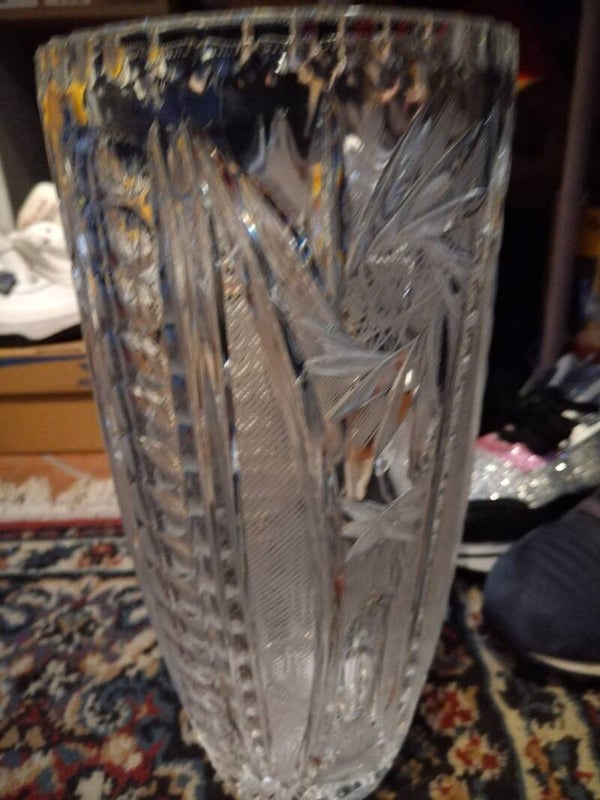 Vaso in cristallo