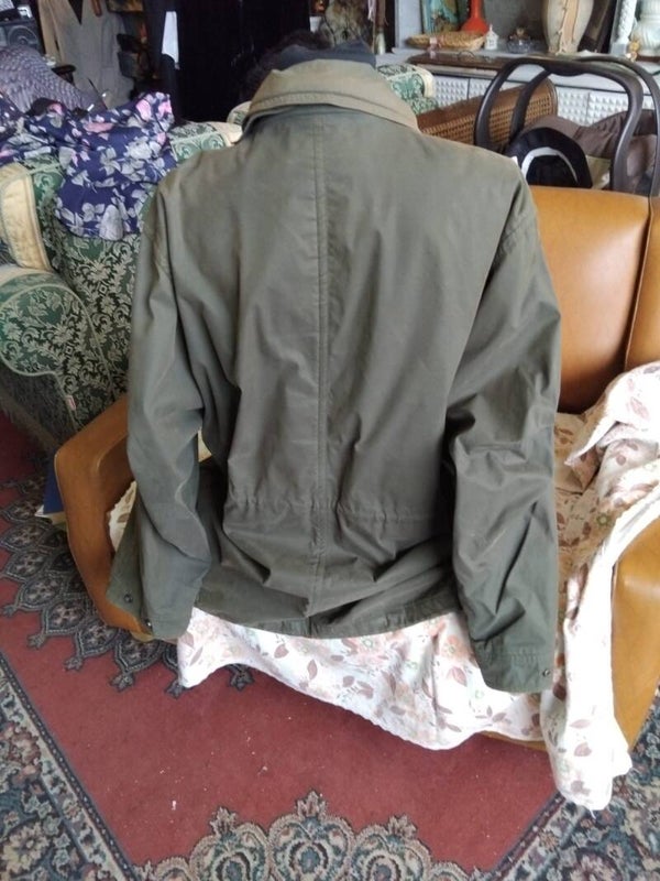 Giacca uomo verde vintage
