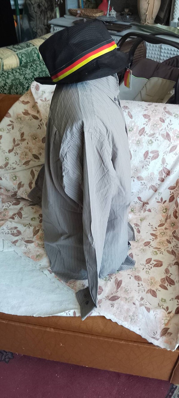 Camicia rigata uomo