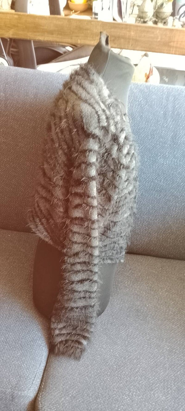 Cardigan a toppino