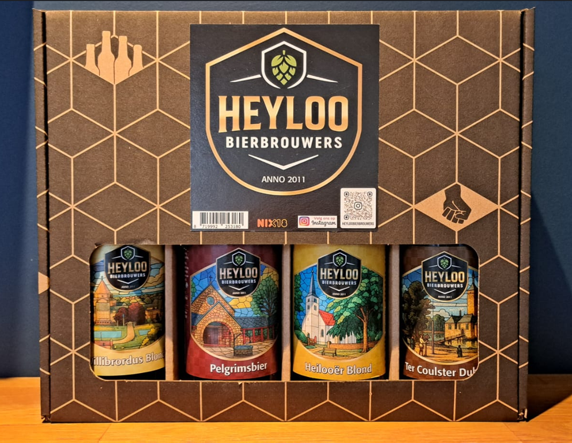 10 stuks - Bierbox 4 x 33cl met Pelgrimsbier