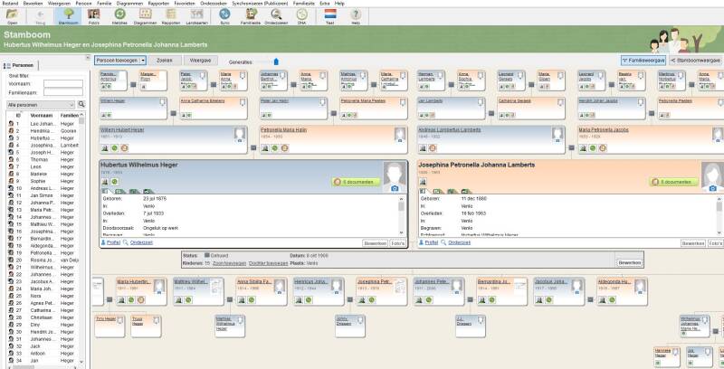 Afbeeling uit Family Tree Builder