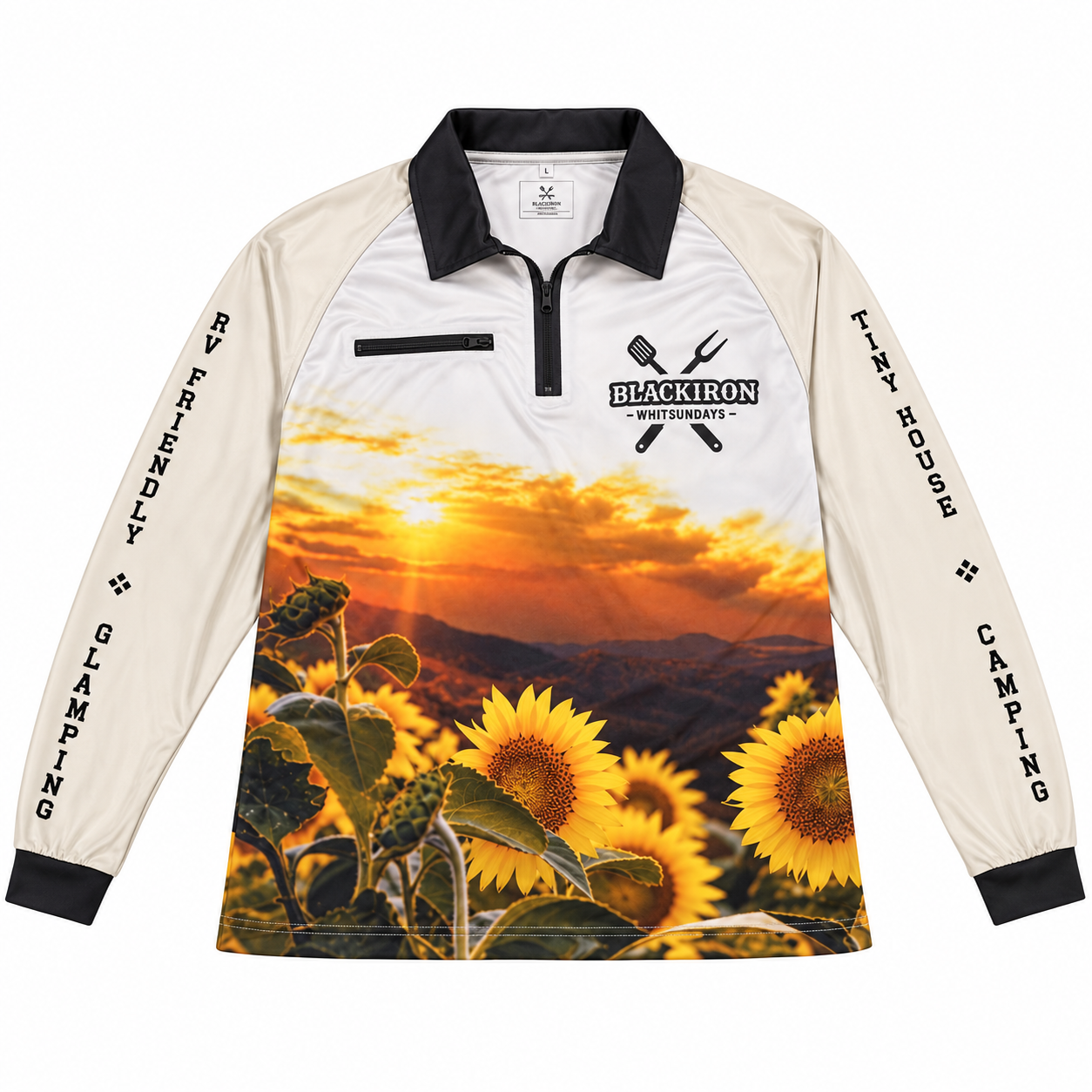 Blackiron Sunflower Fishing shirt