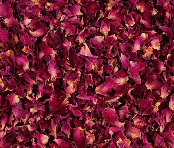 Rose petals, added extra