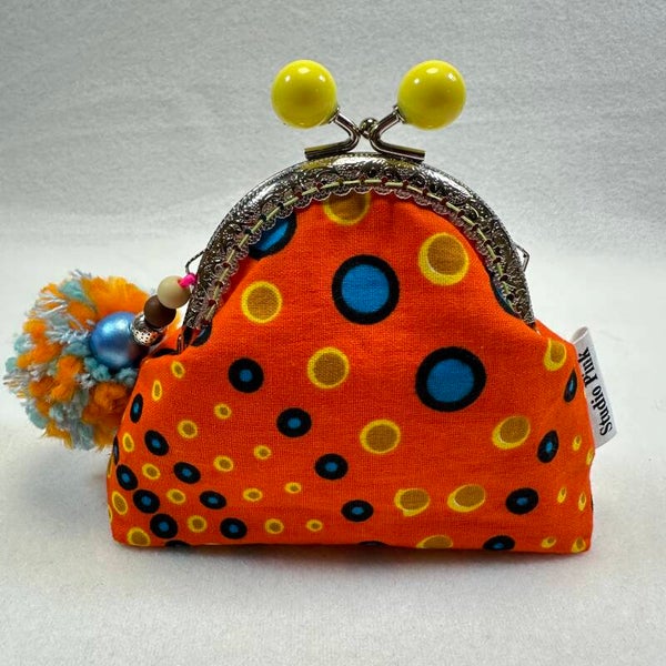 Beugelportemonnee Dots