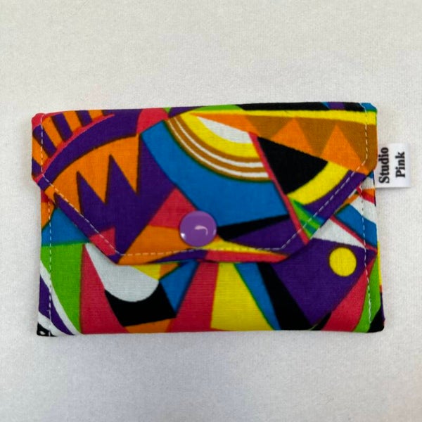 Pasjeshouder Geo Purple