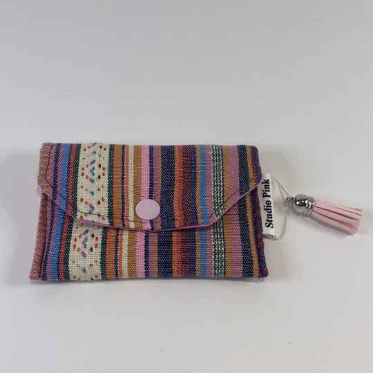 Pasjeshouder Bohemian Stripes Pink