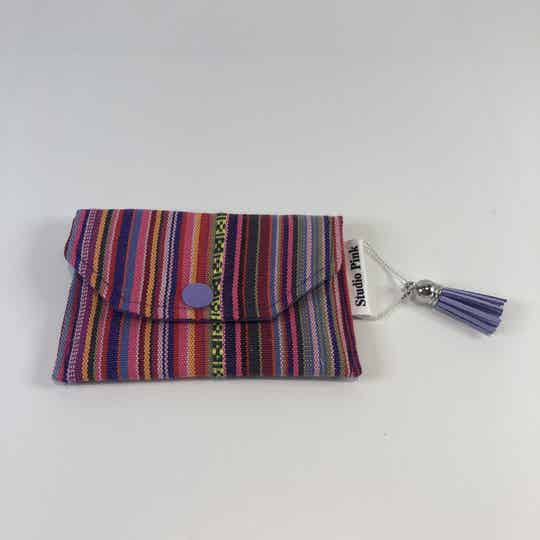 Pasjeshouder Bohemian Stripes Purple