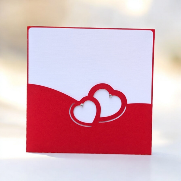 Pochette Cœurs Entrelacés