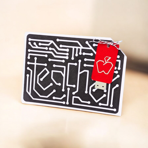 Carte " Circuit Imprimé & Clé USB "