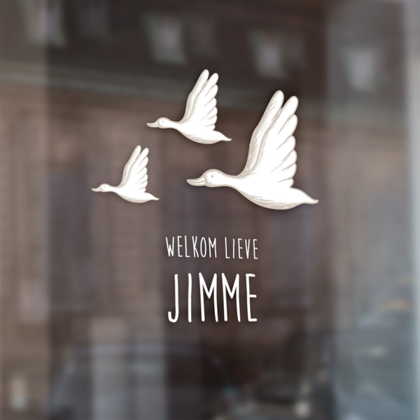 Geboortesticker ganzen