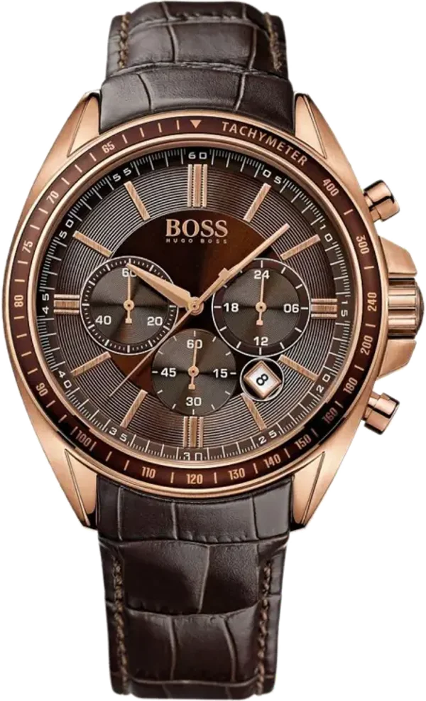 Montre Hugo Boss Homme 1513093 bracelet en cuir marron