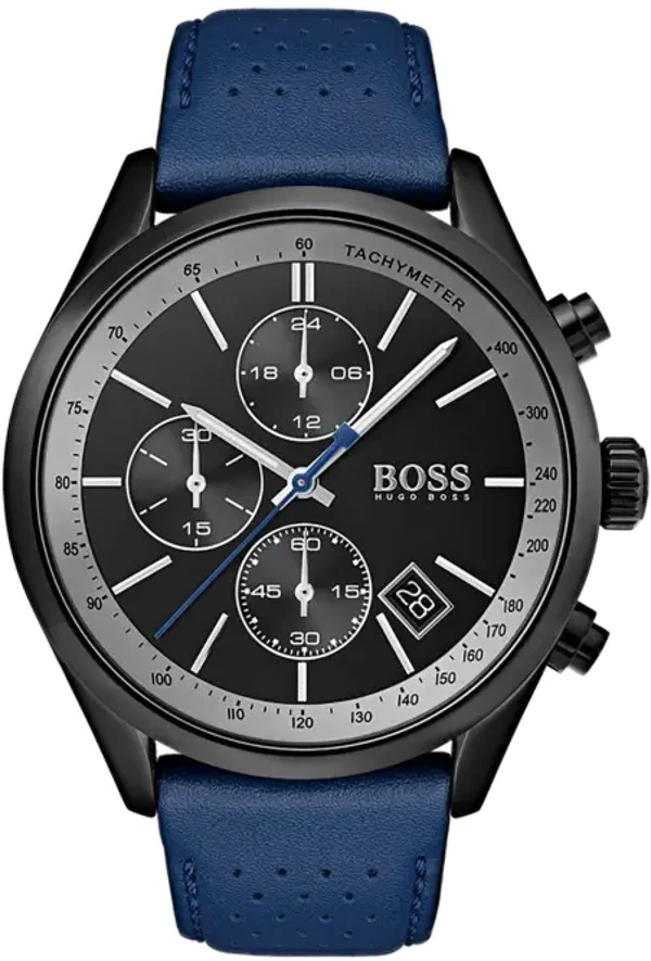 Montre Hugo Boss Homme Grand Prix 1513563 bracelet bleu