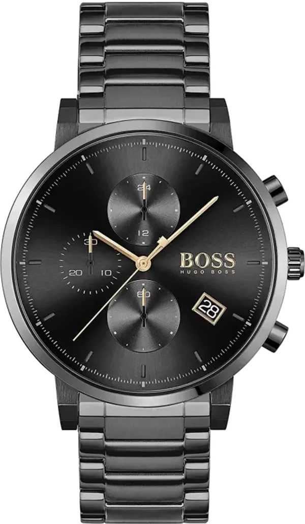 Montre Hugo Boss Homme Integrity 1513780 en acier noir
