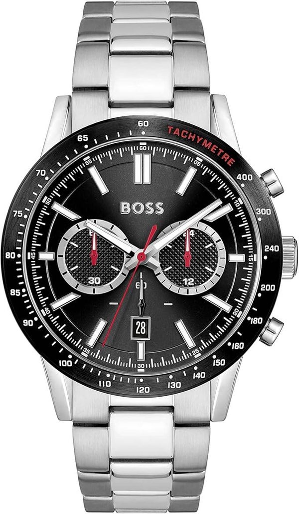 Montre Hugo Boss Homme 1513922 Allure Chronograph Black Dial