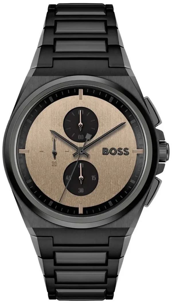 Montre HUGO BOSS 1514043 STEER CHRONO Herenhorloge 44mm
