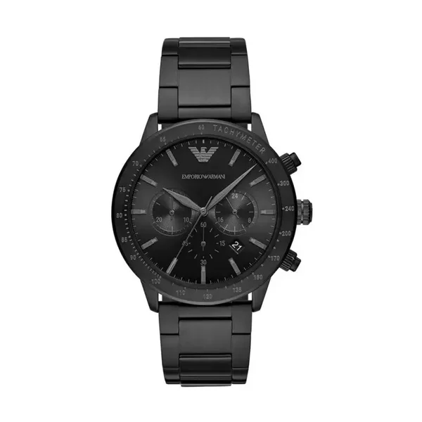 Montre Emporio Armani Homme AR11242 Acier Noir Ronde Chrono 43mm