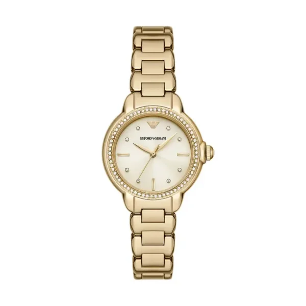 Montre Emporio Armani Femme AR11609 Acier Dore Ronde Quartz 32mm