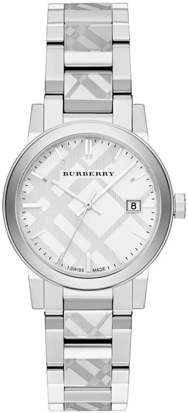 Montre Femme Burberry The City BU9144 ronde acier inoxydable