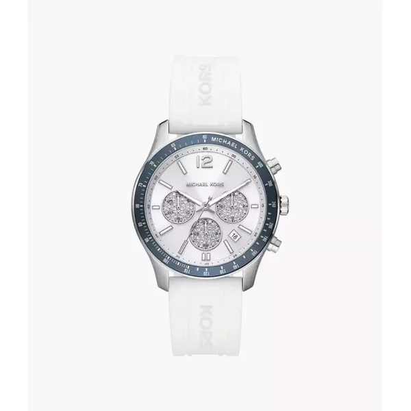 Montre Femme Michael Kors MKO1040 silicone blanc