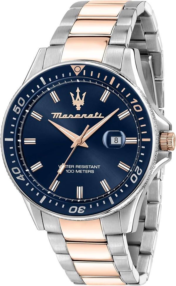 Montre Homme MASERATI en Acier Bicolore Etanche R8853140003