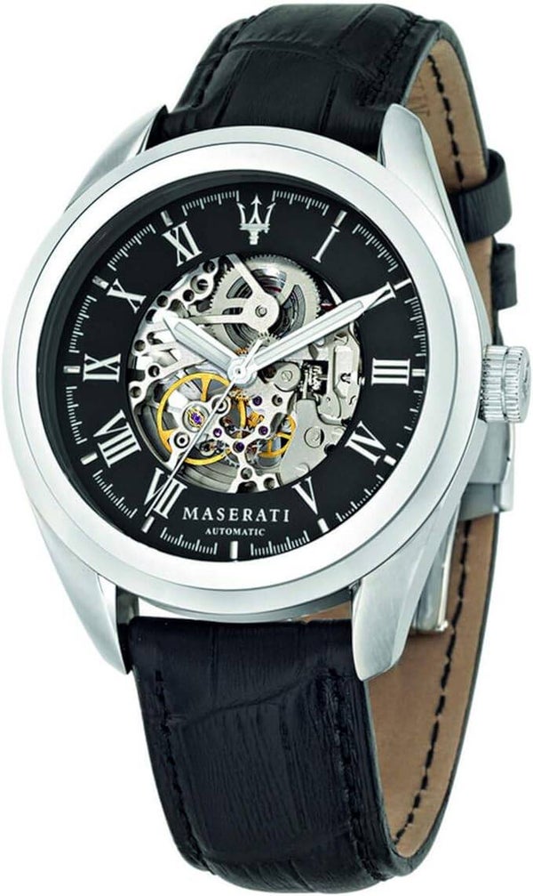 Montre Homme Maserati R8871612001 - Affichage analogique - Noir - Mouvement à quartz, Noir/noir., Mouvement à quartz