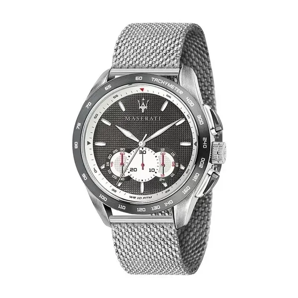 Montre Homme Maserati Traguardo acier argenté R8873612008