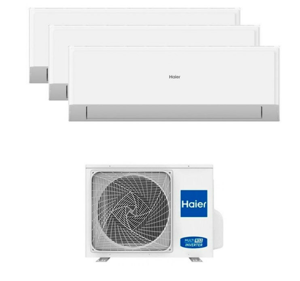 Multi Split Haier 4U85S2SR5FA + 2 X AS25RBAHRA-3 + AS50RCBHRA-4