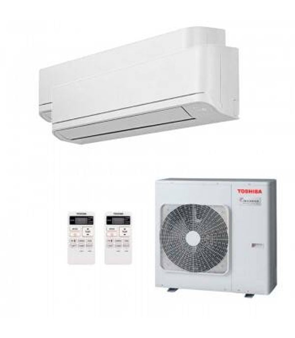 Multi Split Toshiba RAS-4M27U2AVG-E + 2 X RAS-B16J2KVG-E