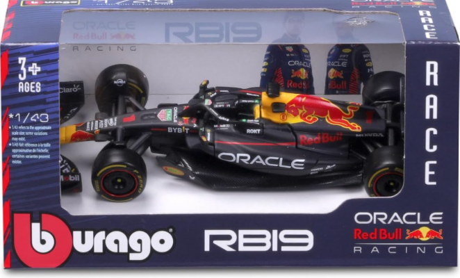 Red Bull RB19 – Bburago 1:43 Modelauto (Oracle Red Bull Racing
