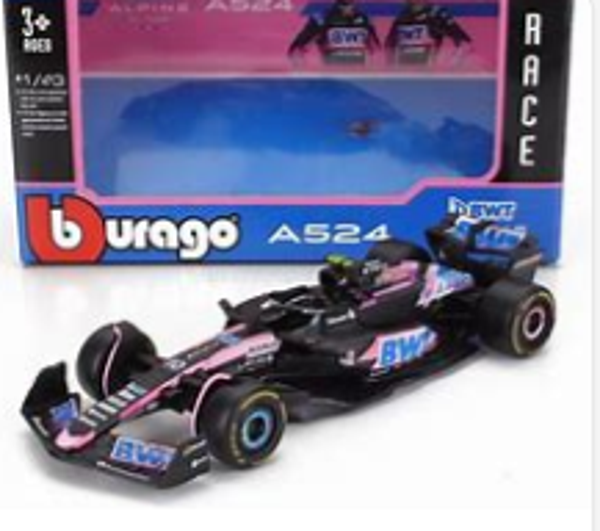 Alpine A524 – Bburago 1:43 Modelauto (BWT Alpine F1 Team)