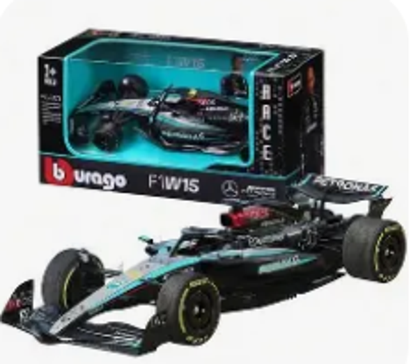 Mercedes F1 W15 – Bburago 1:43 Modelauto (Mercedes-AMG Petronas)