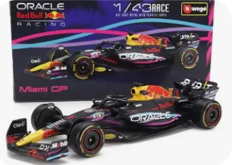 Red Bull RB19 Miami GP – Bburago 1:43 Modelauto (Oracle Red Bull Racing)