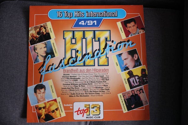 Club top 13 TOP HITS internationale  4/91   12" Vinyl LP Album