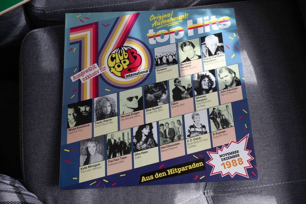 Club top 13 TOP HITS aus den International 1988  November/ Dezember  -  12" Vinyl LP Album