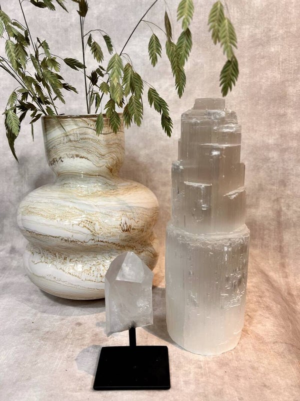 Bergkristal op voet Nr. 28