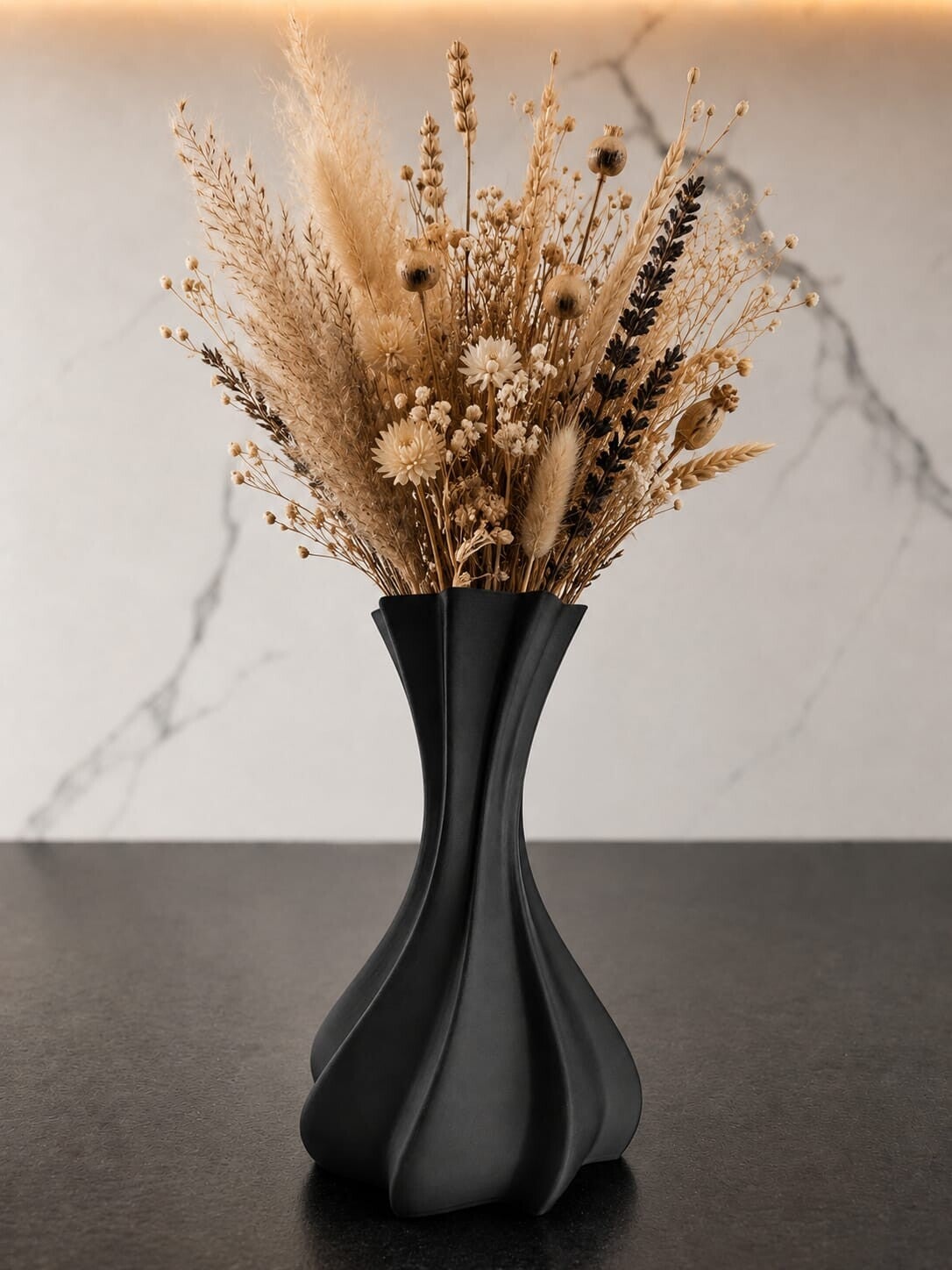 Noir Bloom Vase
