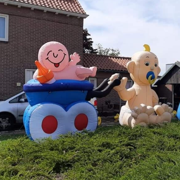 Baby of kinderwagen 3m hoog