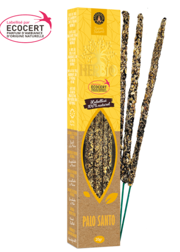 Bâton d'encens Herbio Palo Santo 20gr