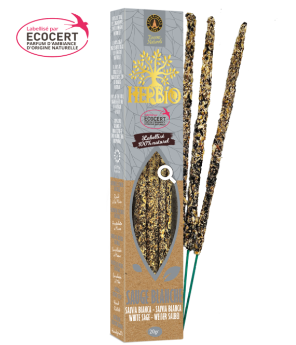 Encens Smudge Ecocert Herbio Sauge Blanche 20g