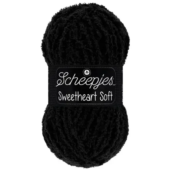 Scheepjes Sweetheart Soft 100 gram - Zwart