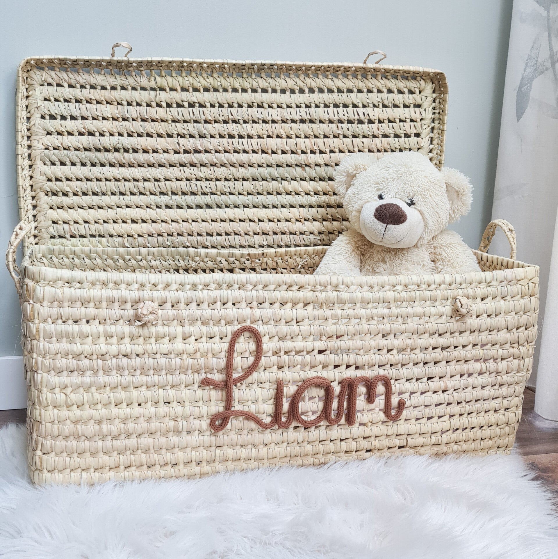 Speelgoedmand met naam